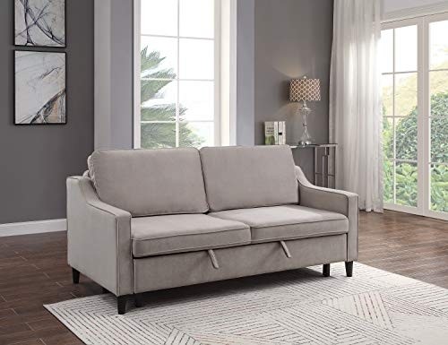 Lexicon Maston Convertible Studio Sofa Bed, Cobblestone