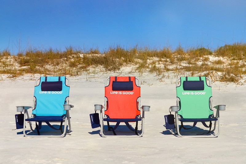 Life is Good Reclining Beach Chair