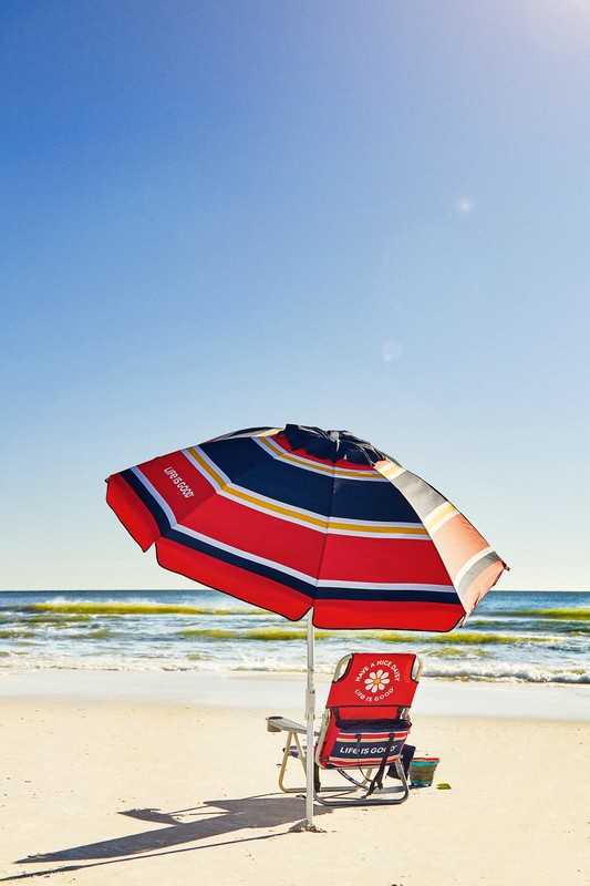 Life is Good Reclining Beach Chair