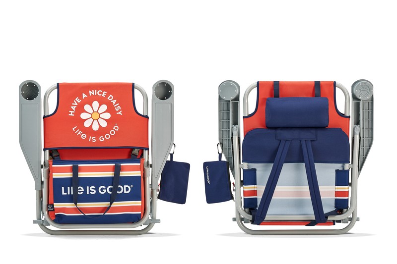 Life is Good Reclining Beach Chair