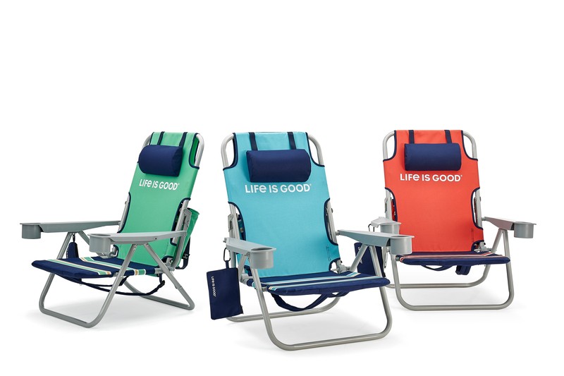 Life is Good Reclining Beach Chair