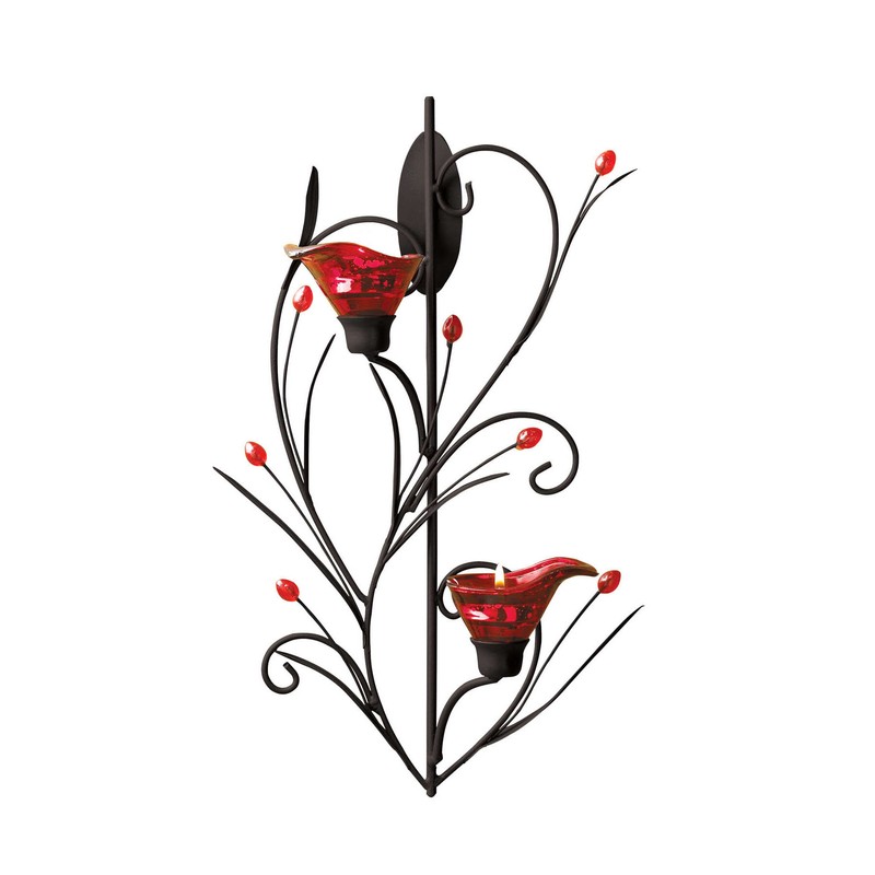 Lily 14.75" Wall Sconce Holder