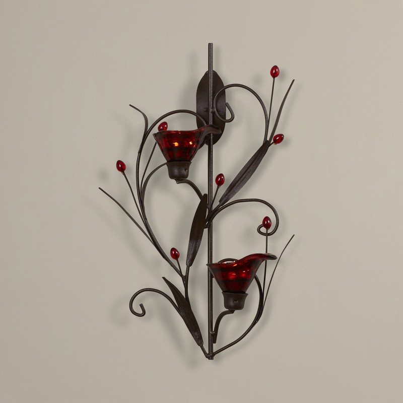 Lily 14.75" Wall Sconce Holder
