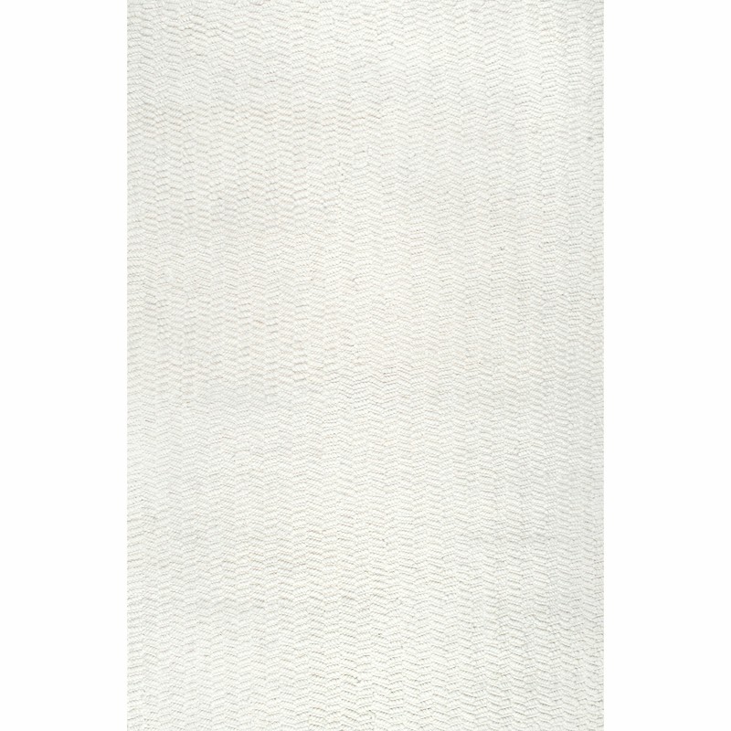 Lockhart Handmade Flatweave Wool Area Rug in Ivory