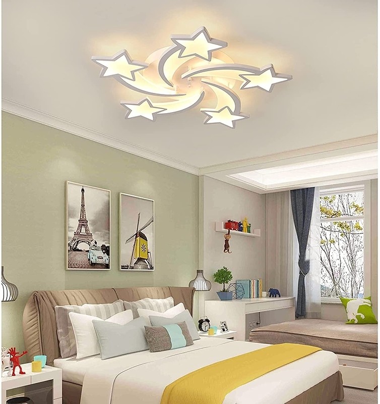 Loie 5 - Light 25.59'' Unique/Statement Star LED Flush Mount