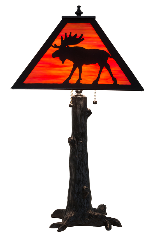 Lone Moose 42" Table Lamp
