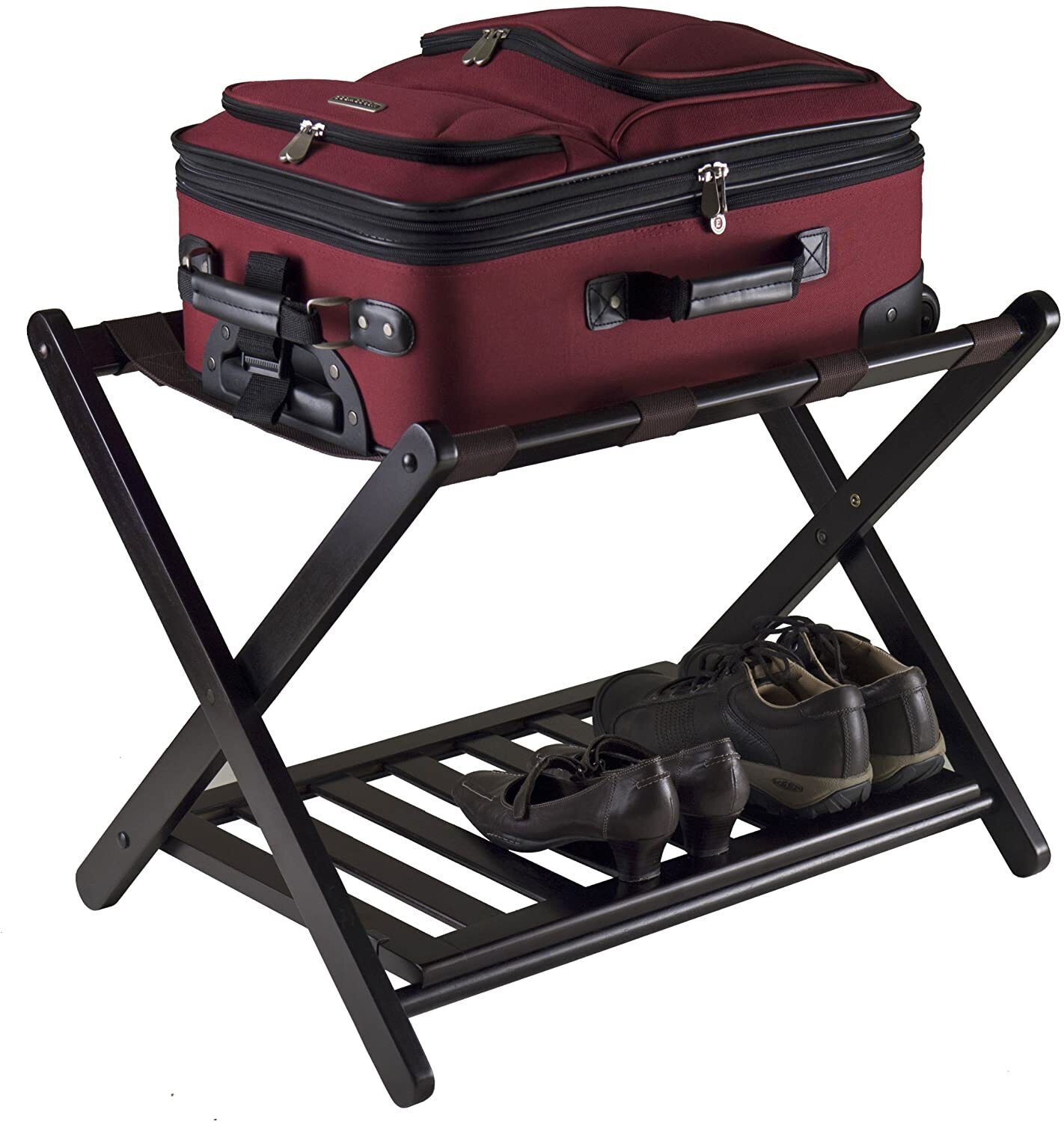 Luggage Rack for Small Spaces