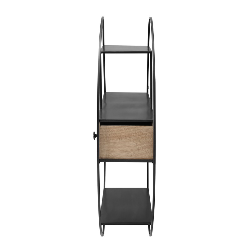 Lukasik 3 Piece Circle Accent Shelf