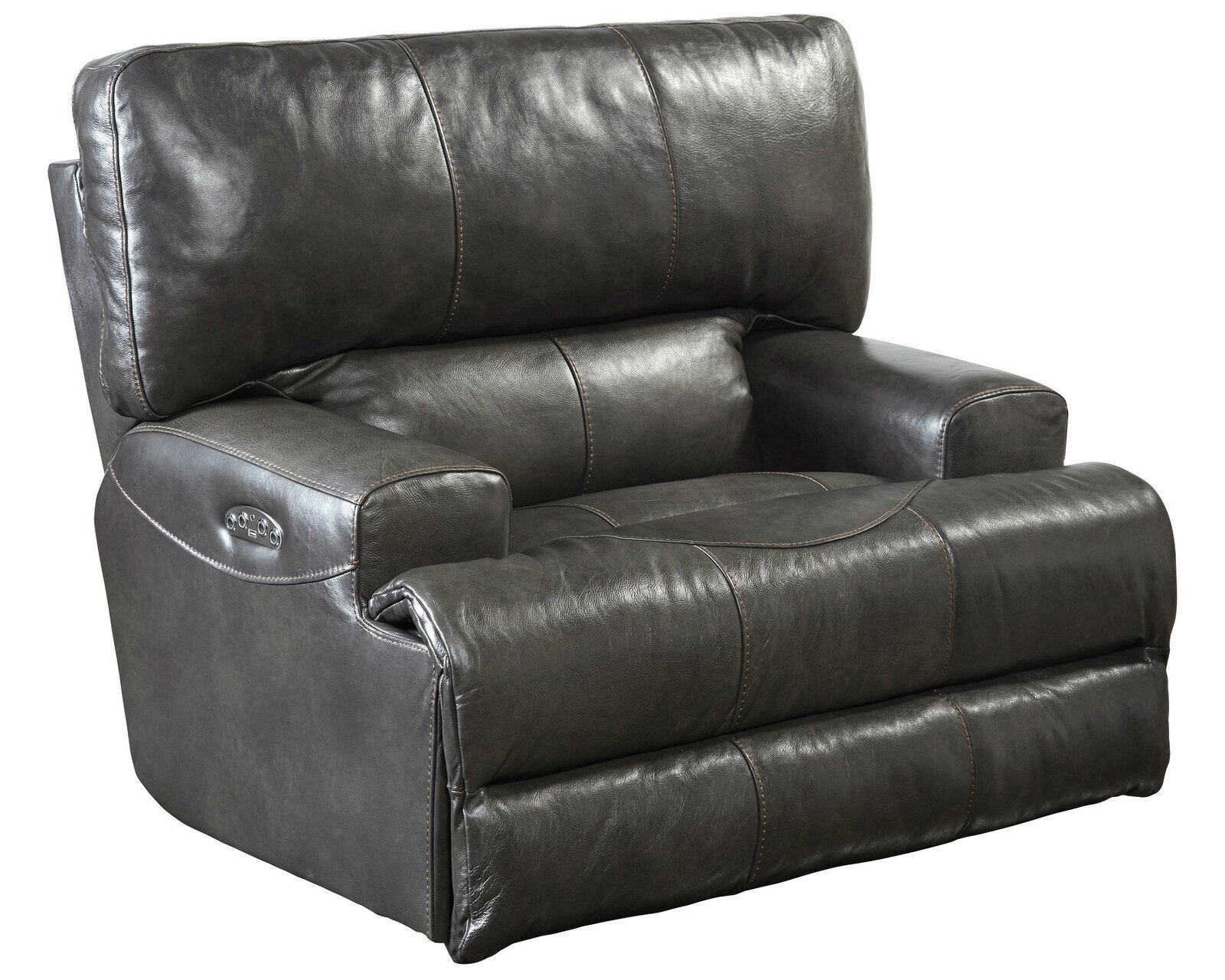 Luxurious Leather Double Recliner Chair