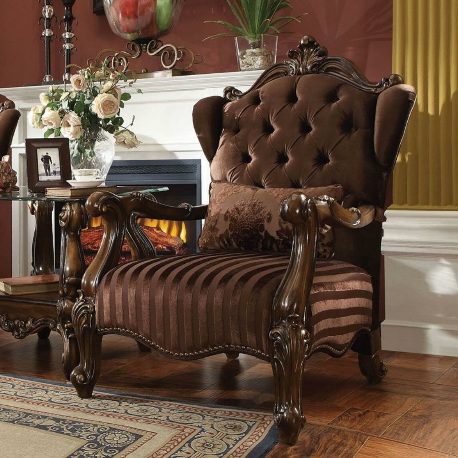 Majestic Victorian armchair