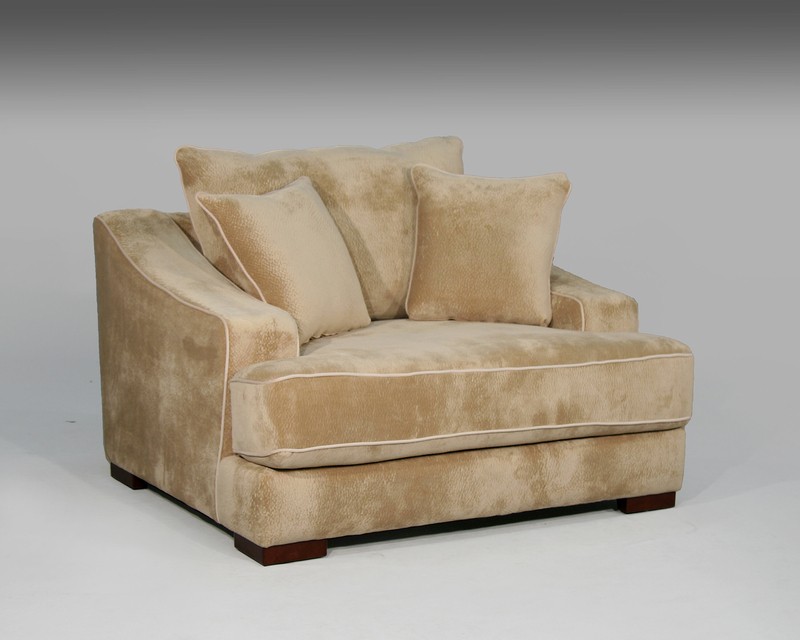 Marina 60'' Wide Chair And A Half and Ottoman