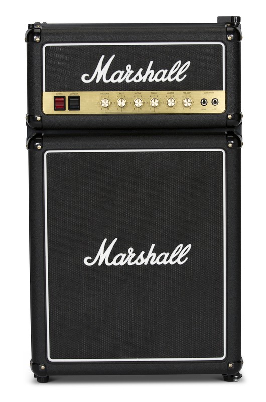 Marshall Fridges Retro 3.2 Cubic Feet cu. ft. Freestanding Mini Fridge
