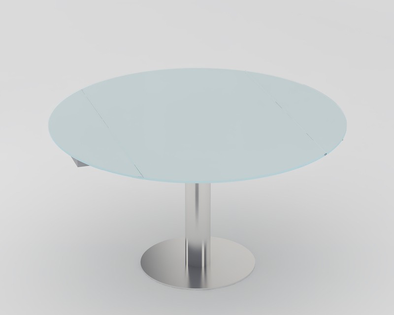 Meldrum Butterfly Leaf Pedestal Dining Table