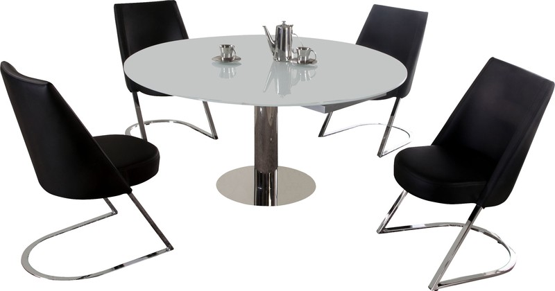 Meldrum Butterfly Leaf Pedestal Dining Table