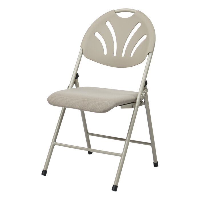 Redwood Padded High Back Canvas Folding Camping Chair Grey 