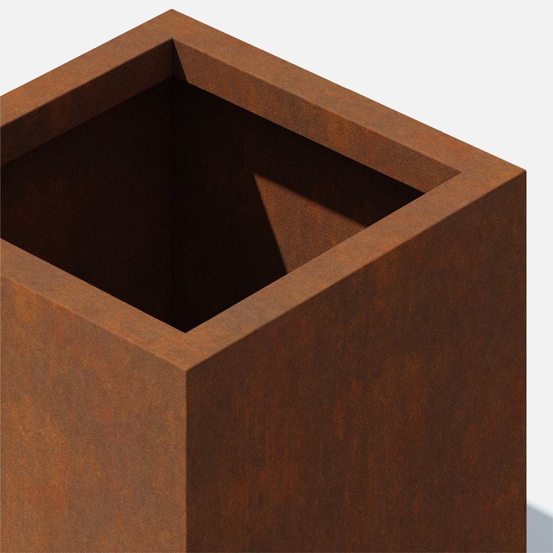 Metallic Series Corten Steel Pot Planter