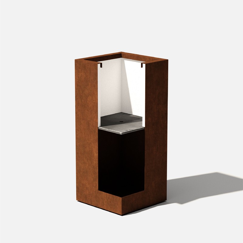Metallic Series Corten Steel Pot Planter