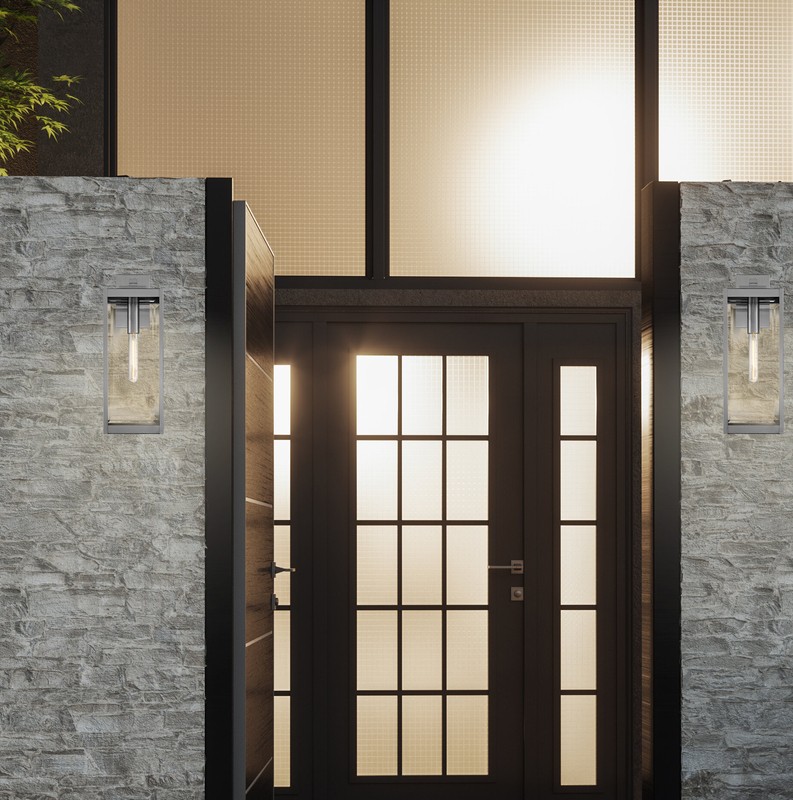 Meunier Glass Outdoor Wall Lantern