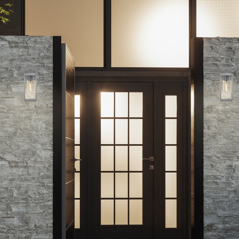 Meunier Glass Outdoor Wall Lantern
