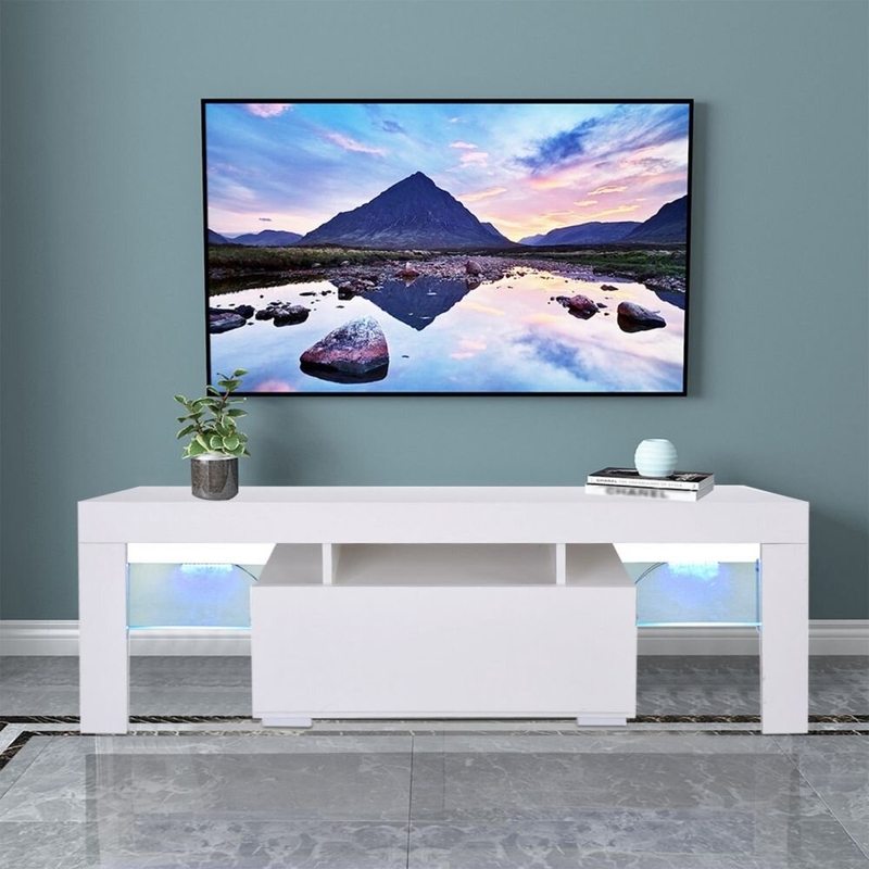 Miconia Solid Wood TV Stand for TVs up to 70"