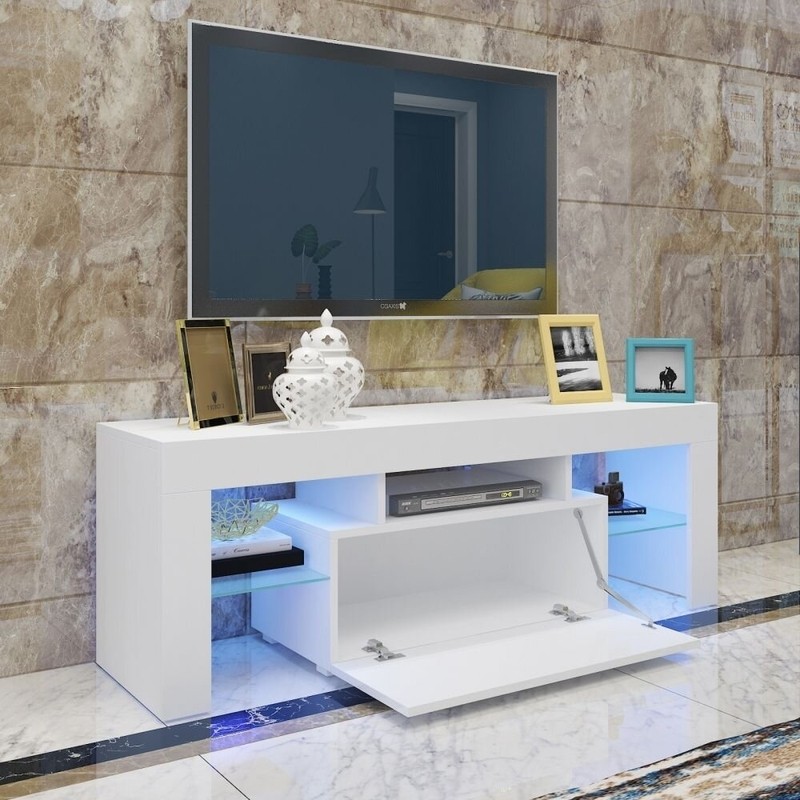 Miconia Solid Wood TV Stand for TVs up to 70"