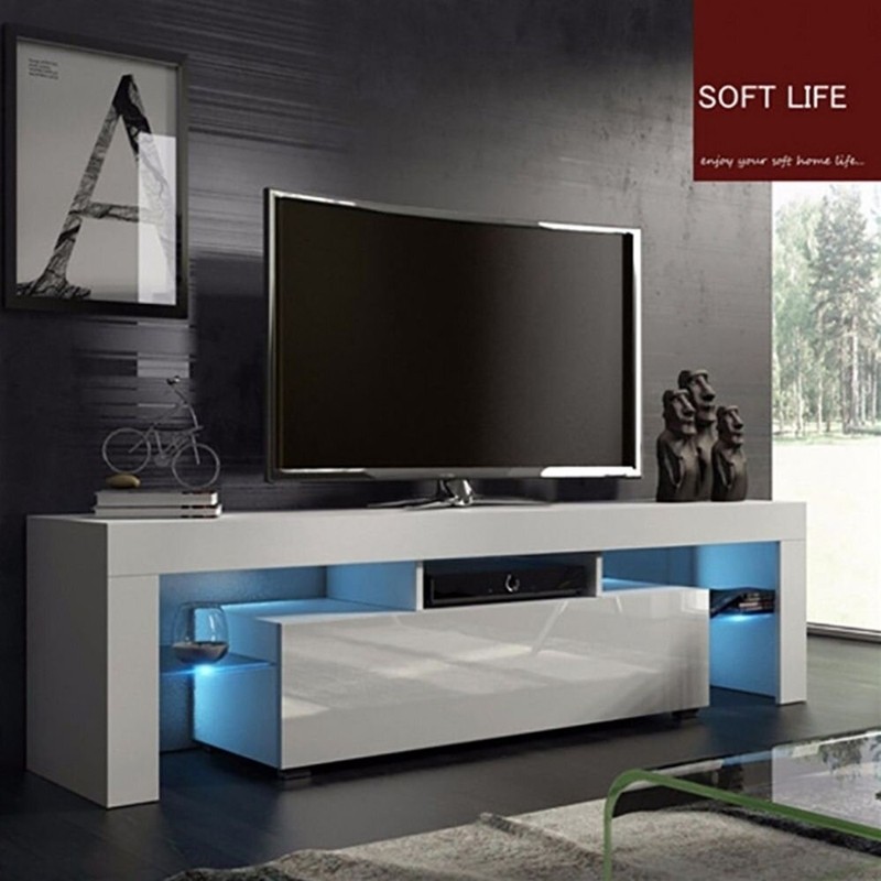 Miconia Solid Wood TV Stand for TVs up to 70"