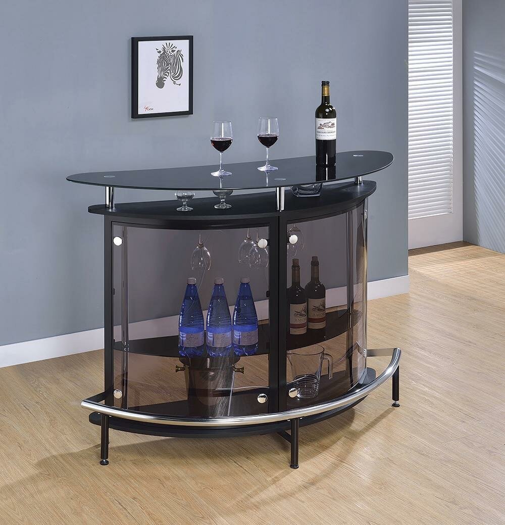 Mini Bar for Apartment With Wine Storage 