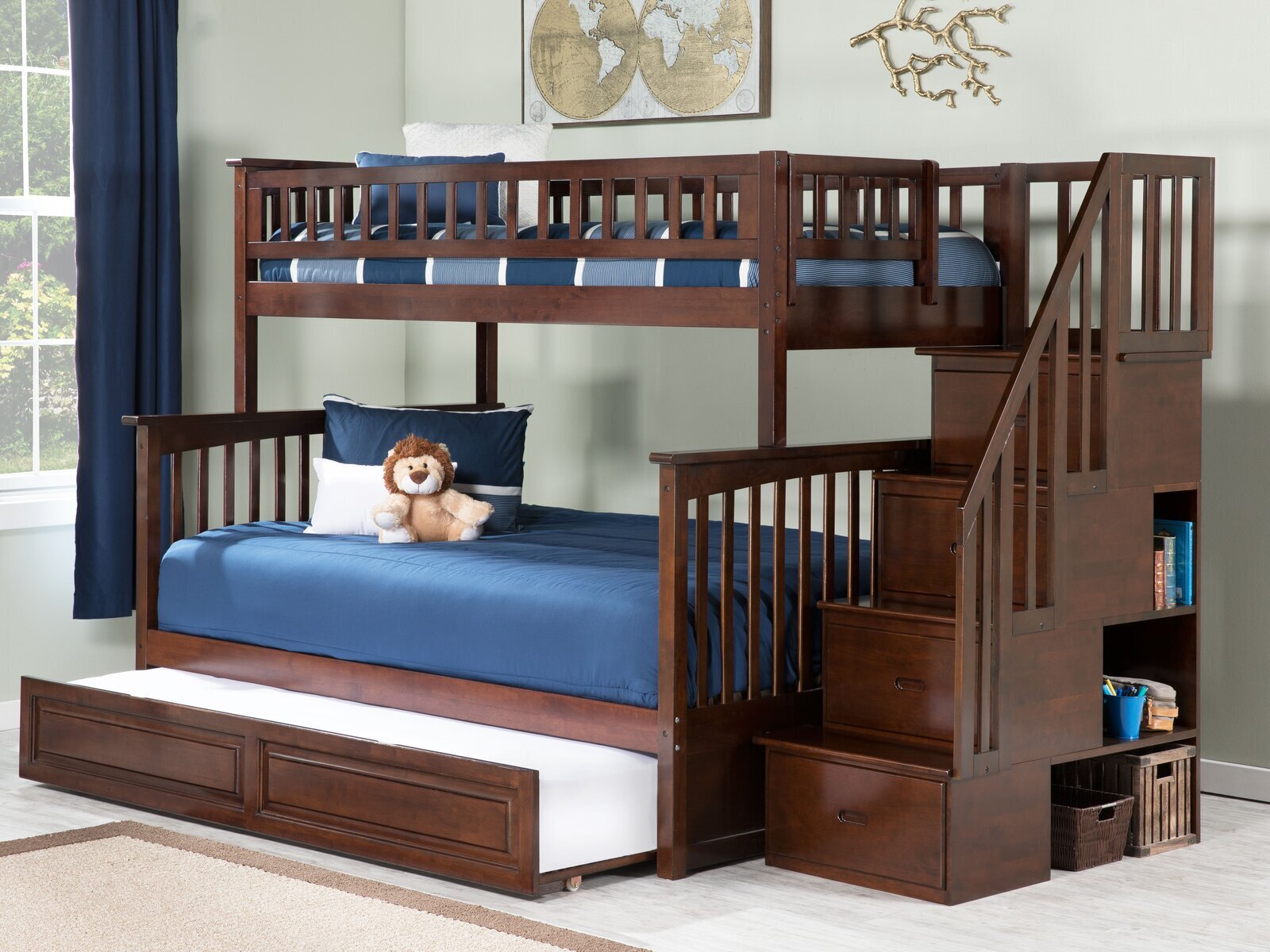 Mission Style Bed