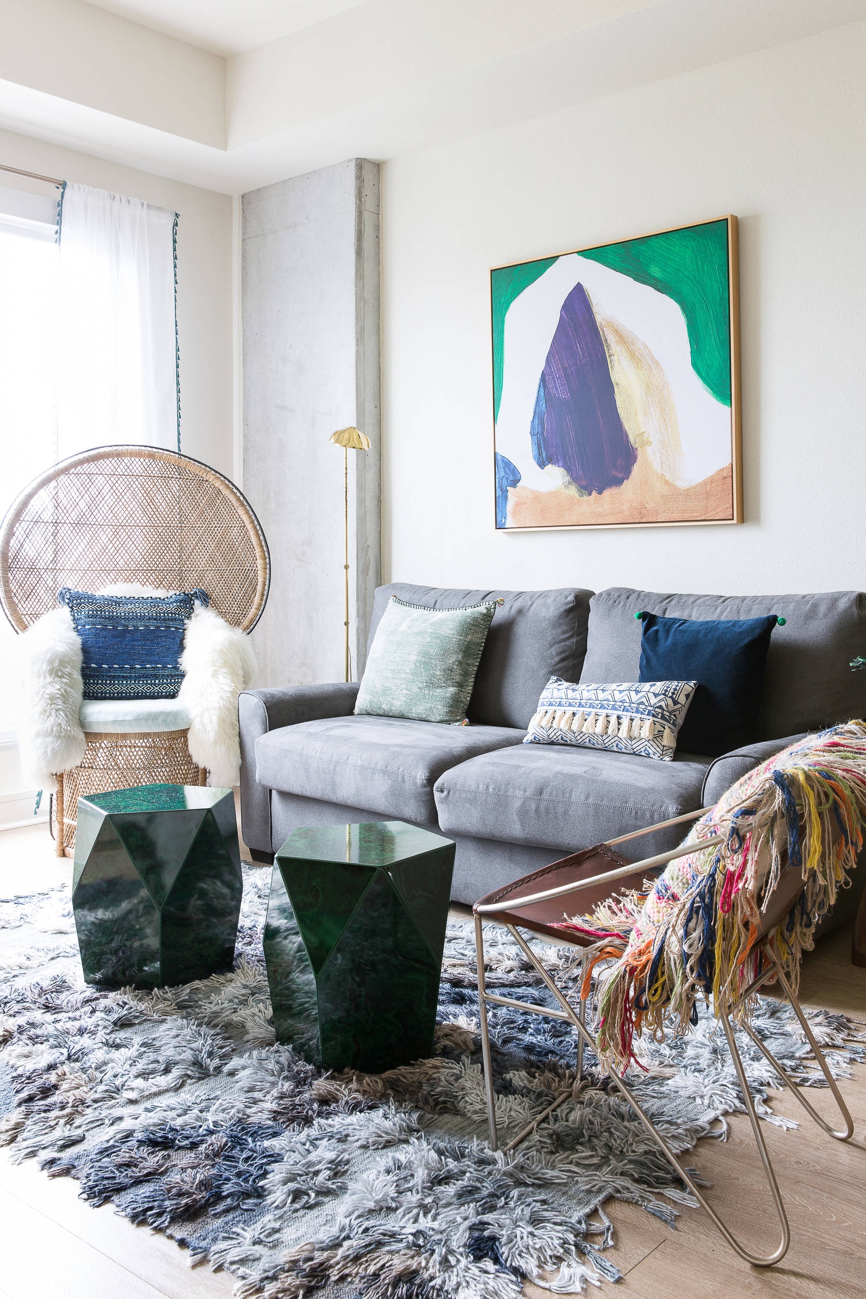 35 Modern Boho Living Room Ideas For