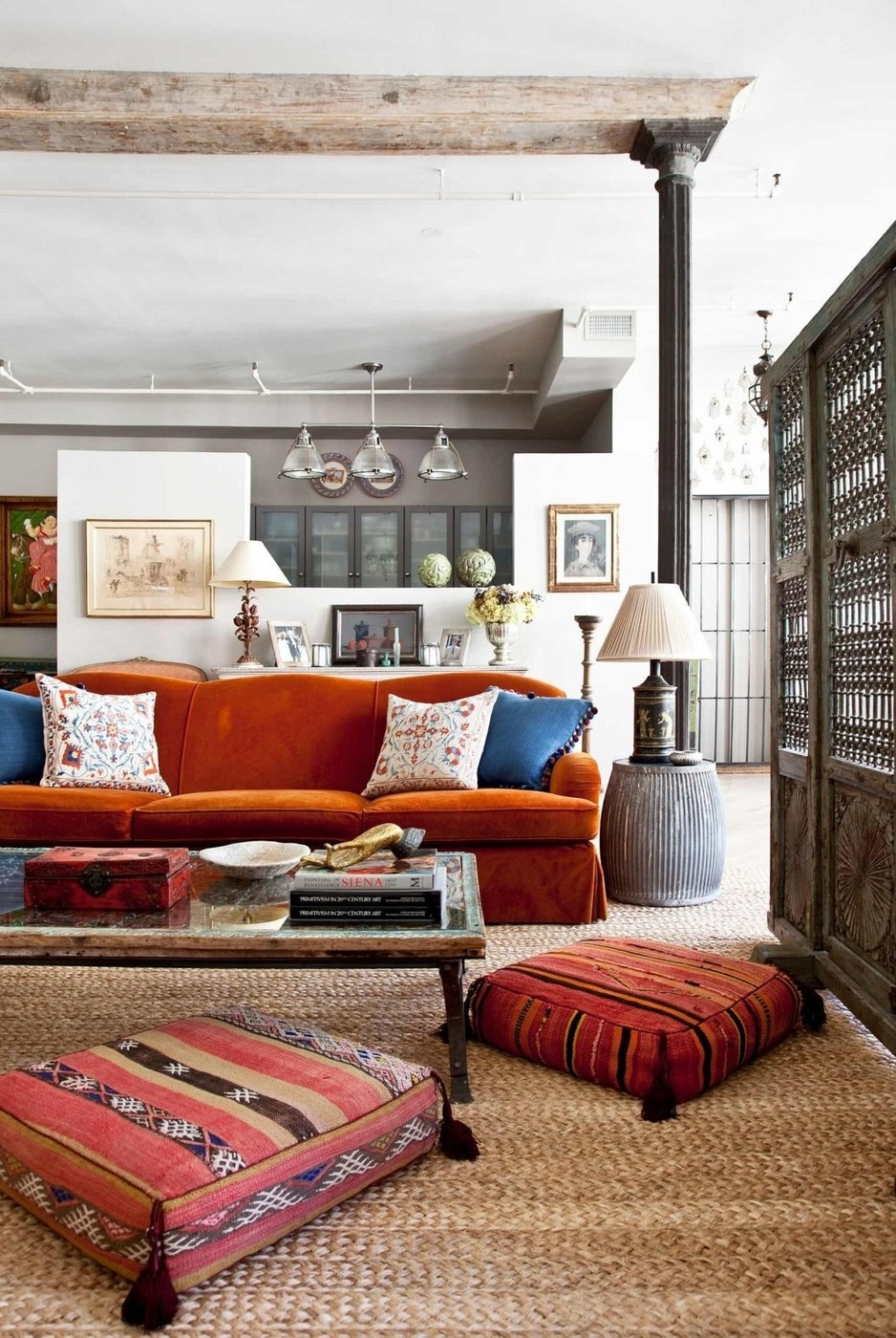 35 Modern Boho Living Room Ideas for Creative Carefree Vibes - Foter