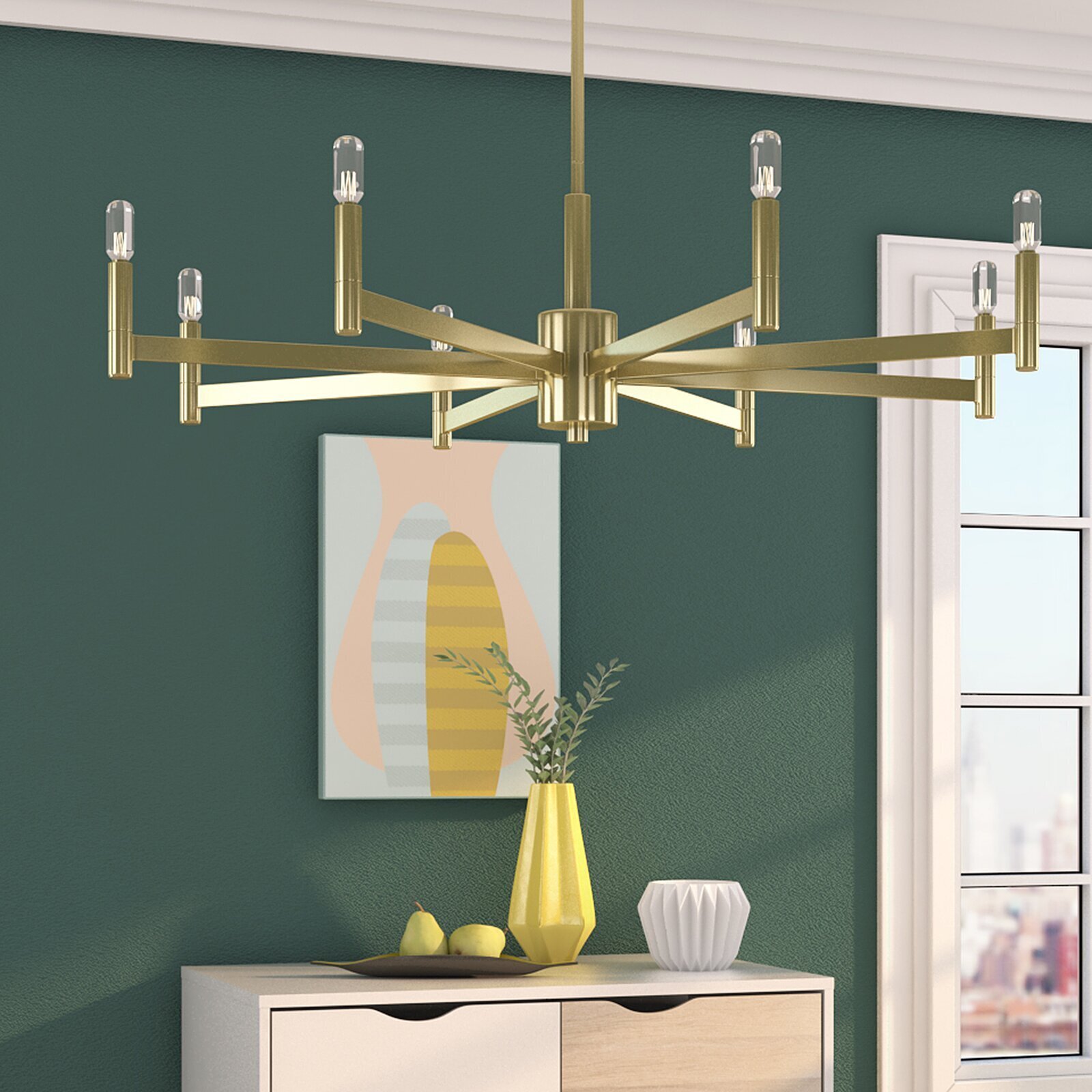 Modern Candle Chandelier