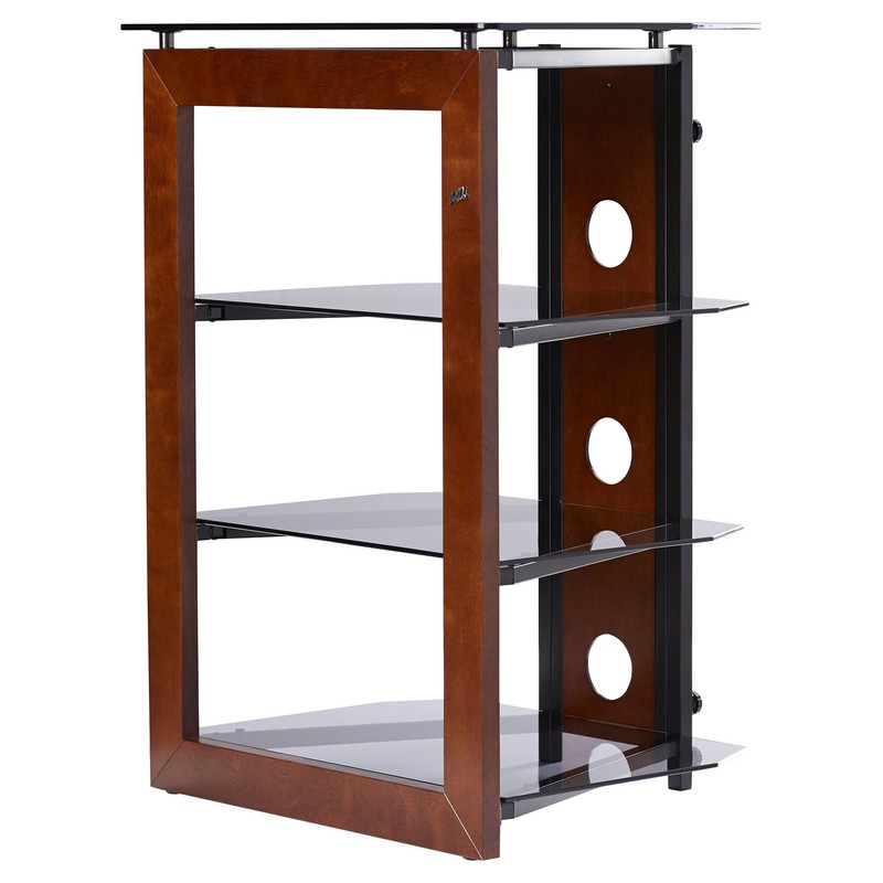 Modern & Contemporary Wood Audio Rack