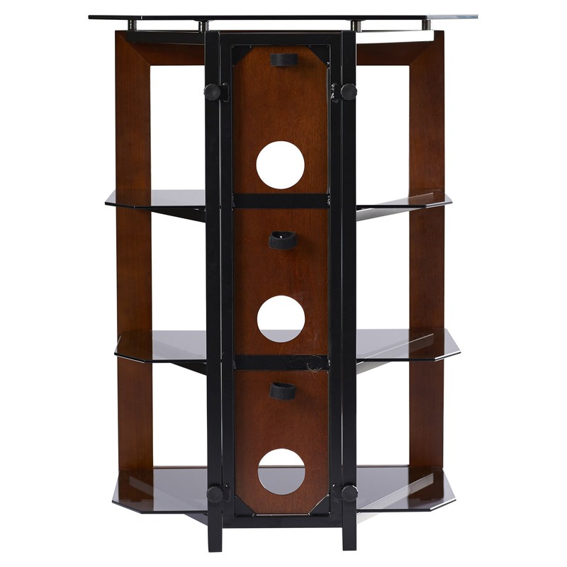 Modern & Contemporary Wood Audio Rack