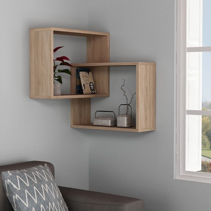 Modern Corner Wall Shelf