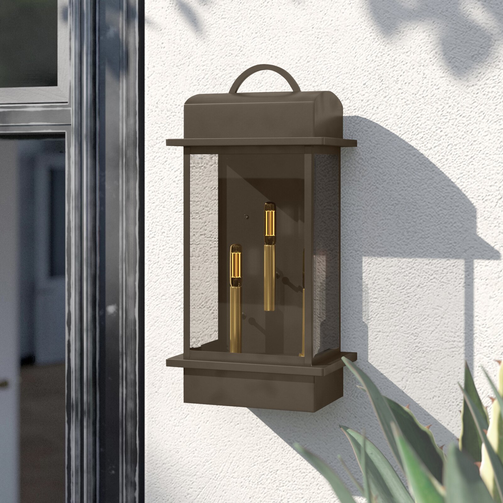 Modern Farmhouse Outdoor Wall Lantern