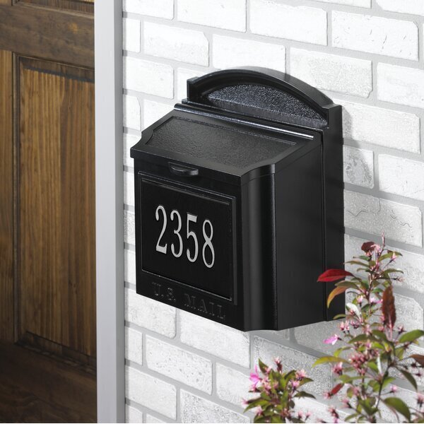Modern Horizontal Locking Mailbox
