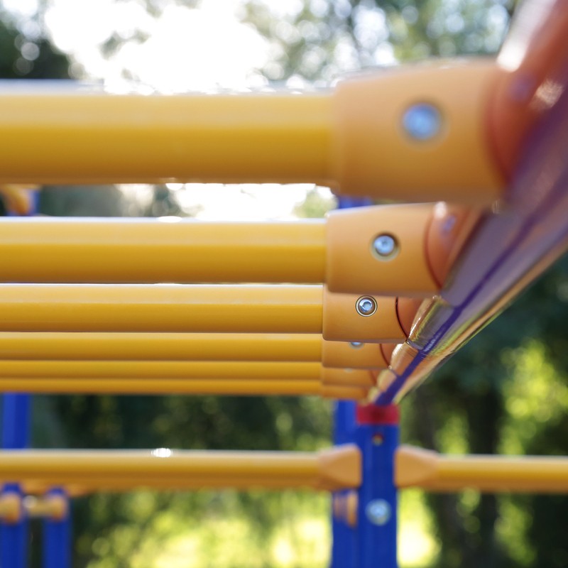 Modular Jungle Gym Swing Set