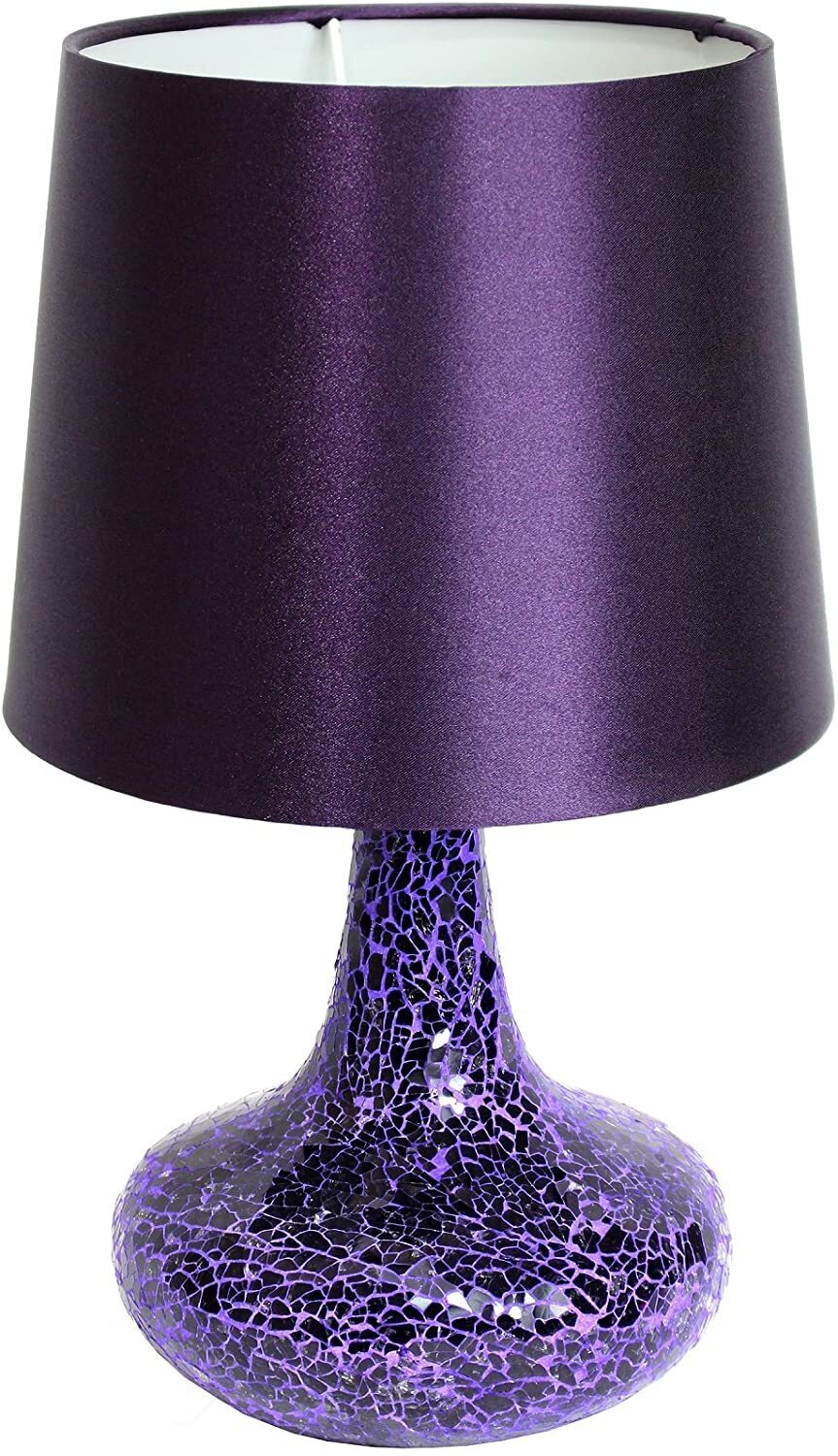 Mosaic Purple Bedside Lamp
