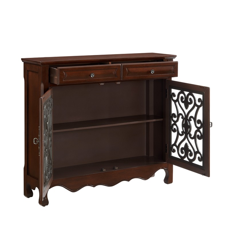 Myrna 36'' Tall 2 - Door Accent Cabinet