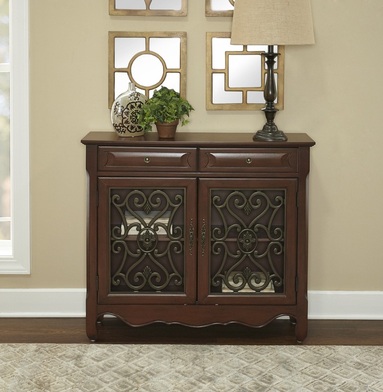 Myrna 36'' Tall 2 - Door Accent Cabinet