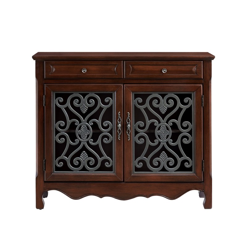 Myrna 36'' Tall 2 - Door Accent Cabinet