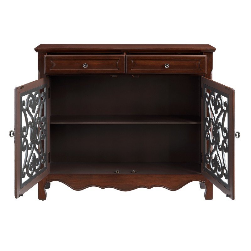 Myrna 36'' Tall 2 - Door Accent Cabinet