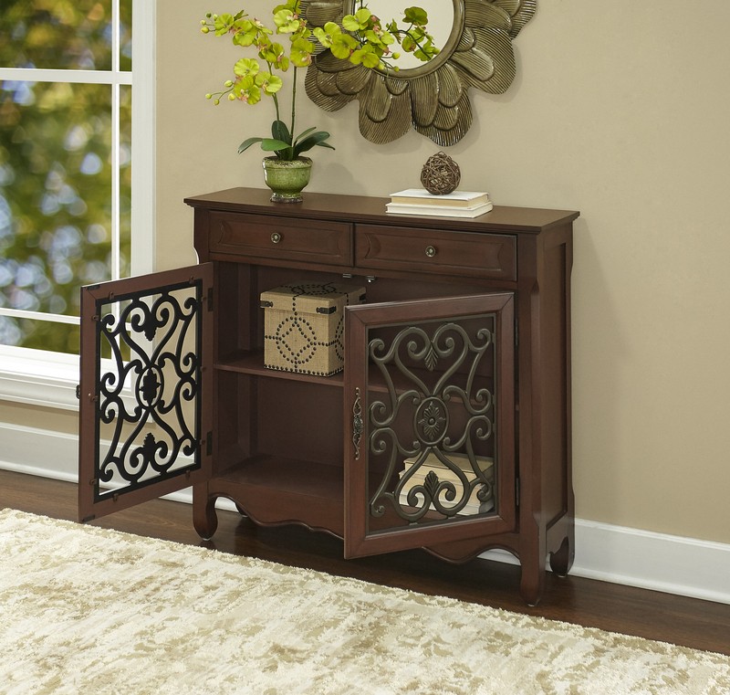 Myrna 36'' Tall 2 - Door Accent Cabinet