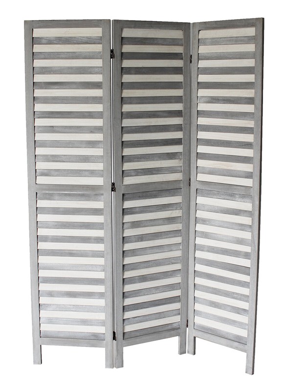 National City 50'' W x 70'' H 3 - Panel Wood Folding Room Divider