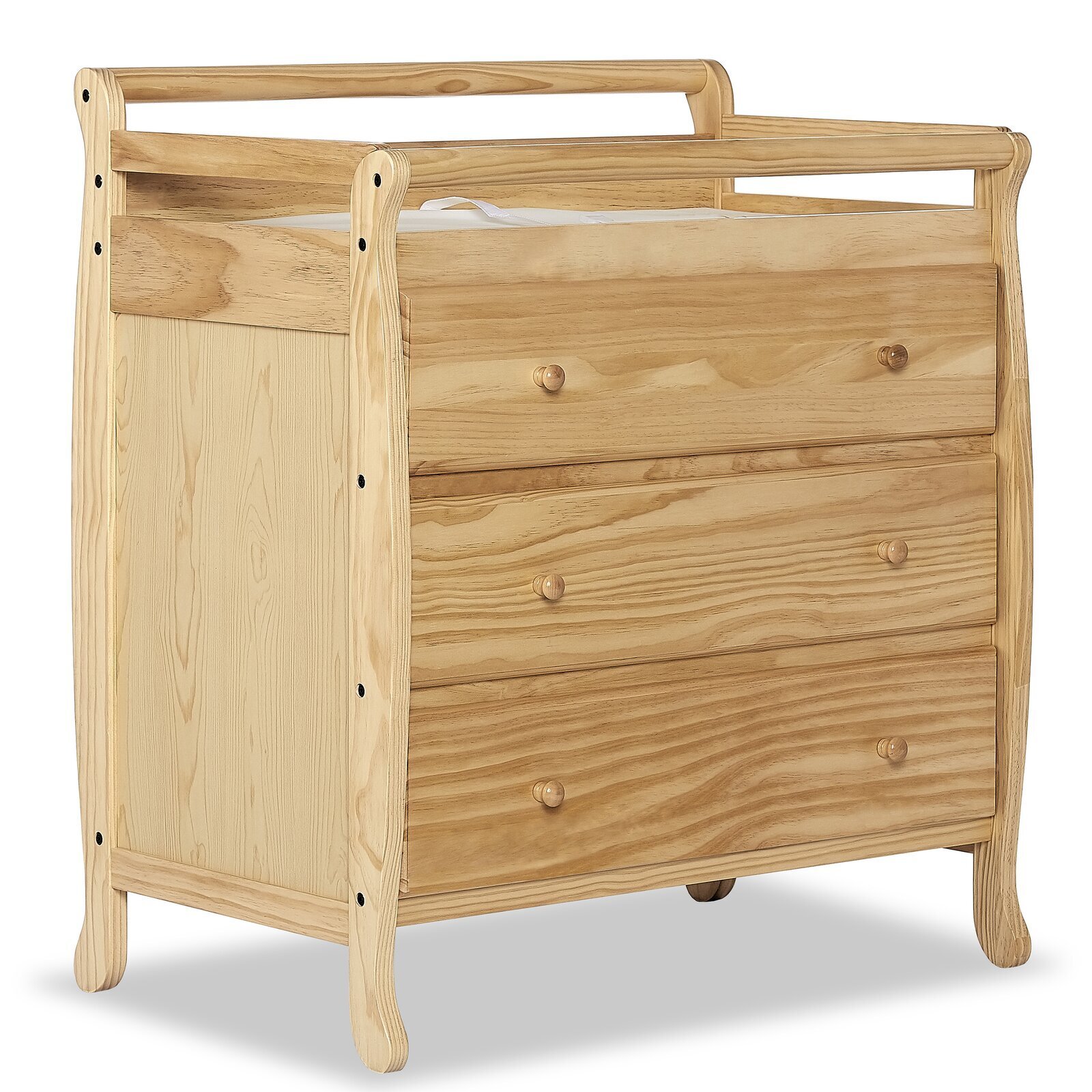 Natural Wood Changing Table