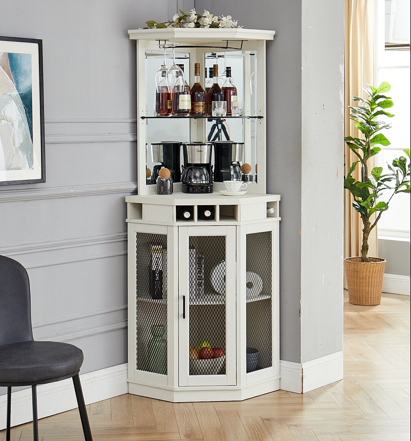 Corner Bar Cabinets Ideas On Foter