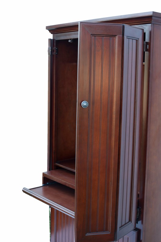 Neasa Solid Wood Armoire Desk
