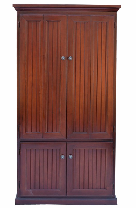 Neasa Solid Wood Armoire Desk