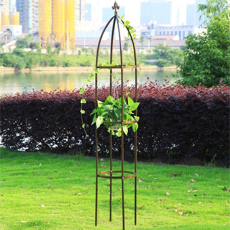 Neha 19.5'' H x 13.2'' W Metal Obelisk Trellis Extender