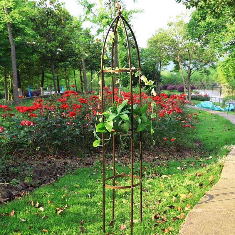 Neha 19.5'' H x 13.2'' W Metal Obelisk Trellis Extender